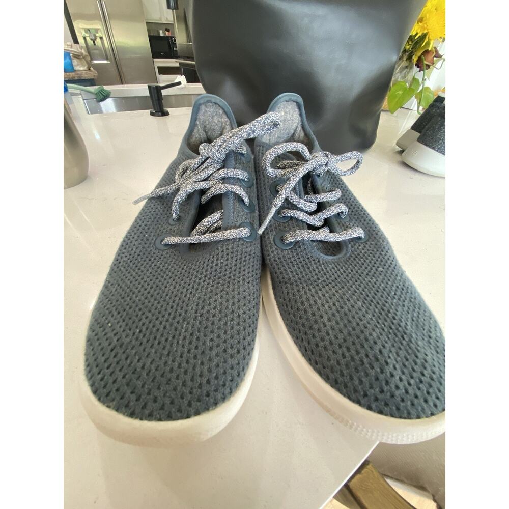 Allbirds Women's Tree Runners Size 10 in Deep Emerald Blizzard Sole Comfort Shoe - Picture 3 of 5